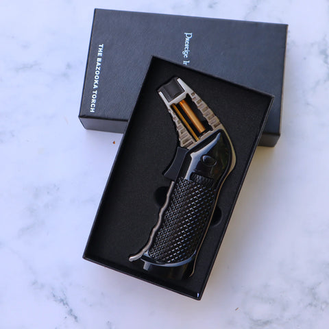 Bazooka Super Flame Desktop Torch Lighter – Black