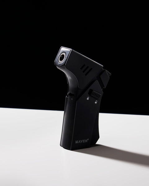 Maven Modern Gun-Style Handheld Torch Lighter – Gray | Sleek Design, Powerful Performance