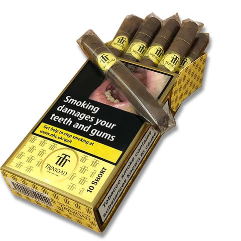 Trinidad Short Cigarillo – Medium Strength, 26 Ring Gauge