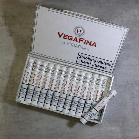 VegaFina Coronas Tubo Cigar – Mild to Medium – 43 Ring Gauge – 5.75" Length