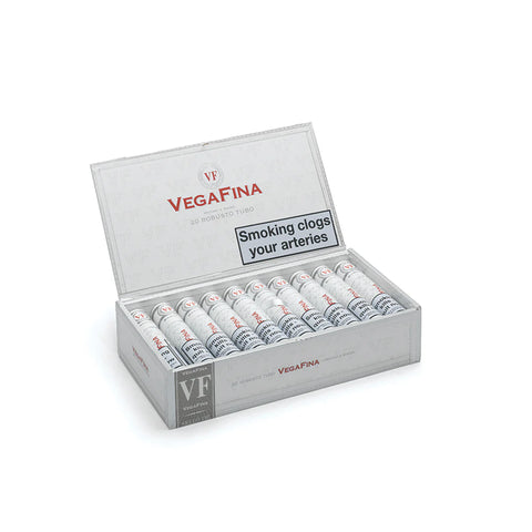 VegaFina Short Robustos Tubo Cigar – Mild to Medium – 50 Ring Gauge – Tubed for Freshness