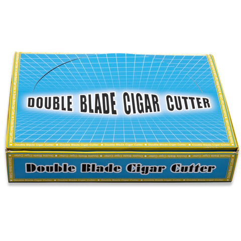 Guillotine Cutter Display Box of 24 Double Blade Black Plastic 80 Ring Gauge