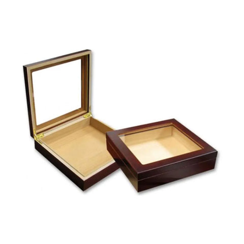 Chateau Cherry 20-Cigar Desktop Humidor with Humidifier – Spanish Cedar Lined
