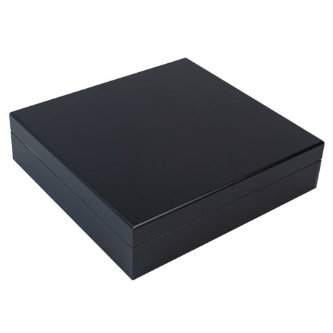 Chateau Black Finish 20-Cigar Humidor