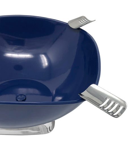 Prestige Smokin Ash Quadrangle Blue Cigar Ashtray