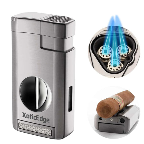 Lumina Torch with V-Cut Cutter – Silver