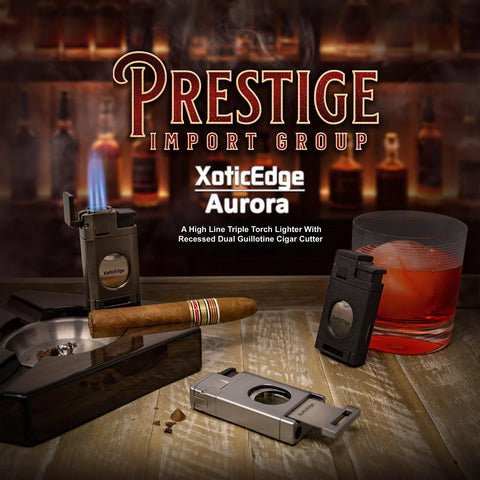 Aurora Torch with Cutter Black Stone