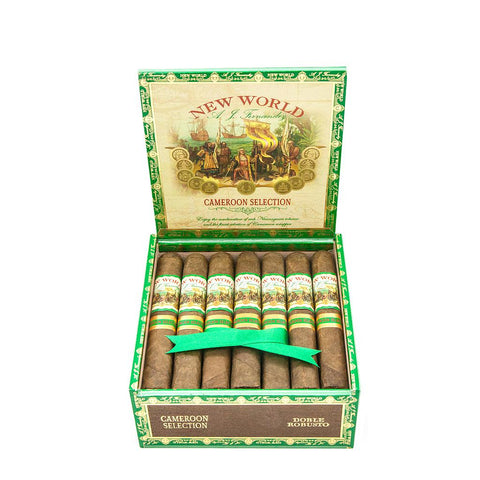 New World Cameroon Double Robusto by AJ Fernandez