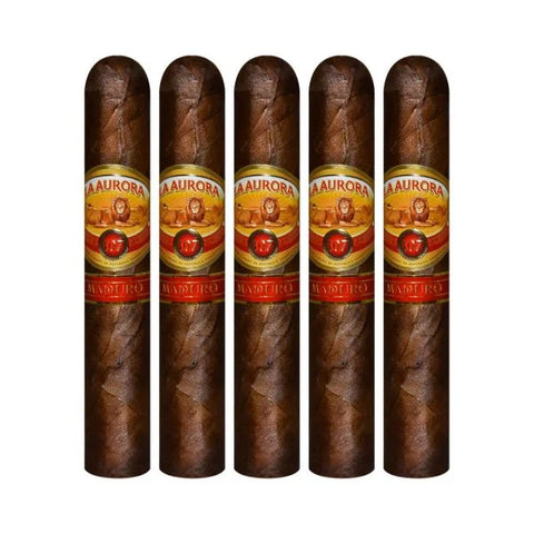 La Aurora 107 Maduro Robusto