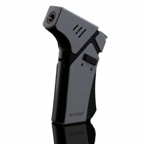 Modern Gun-Style Handheld Torch Lighter – Black | High-Powered Precision Flame