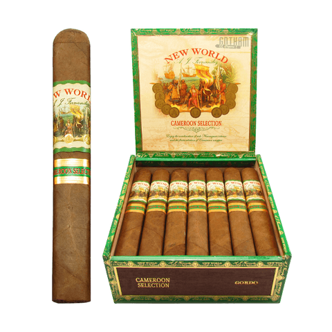 New World Cameroon Double Robusto by AJ Fernandez