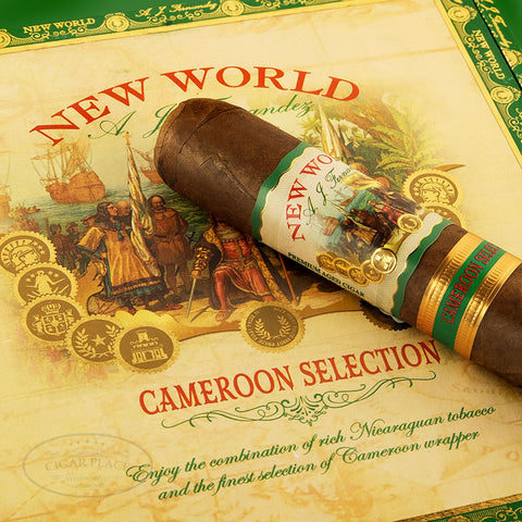 New World Cameroon Short Robusto by AJ Fernandez