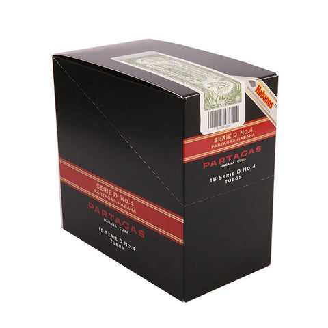 Partagas Serie D No. 4 Tubos (Box 15)