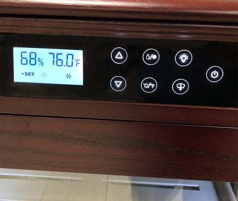 Redford Lite 1250-Count Electric Climate-Controlled Cigar Cabinet Humidor