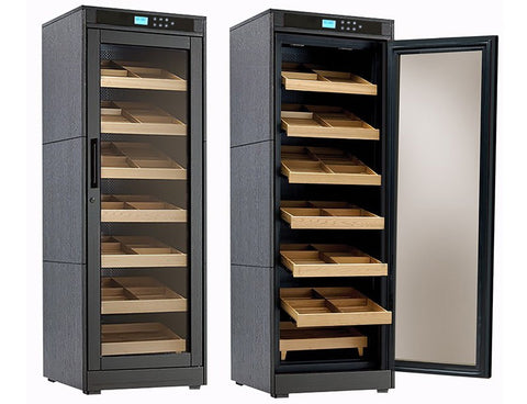 Prestige Remington 2,000-Cigar Electric Humidor – Espresso Finish