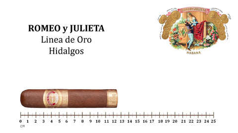 Romeo y Julieta Linea de Oro Hidalgos