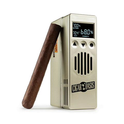 Cigar Oasis Excel 3.0 – Smart Electric Humidifier for Active Humidors