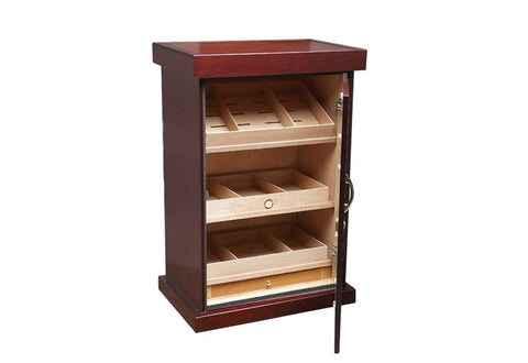 Spartacus Cabinet Cigar Humidor | Glass Door | Holds 1000 Cigars