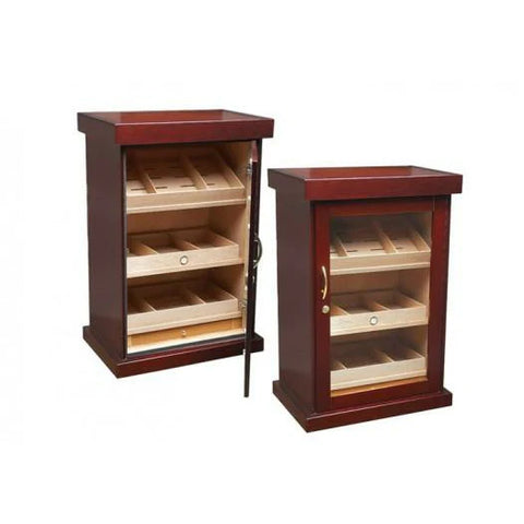Spartacus Cabinet Cigar Humidor | Glass Door | Holds 1000 Cigars