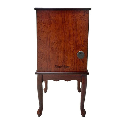 600 Ct. Bronze Mahogany Cigar Humidor Cabinet with Glass Door & Cedar Interior