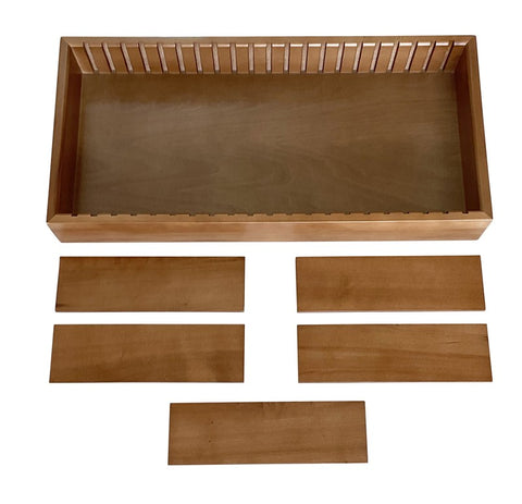 Adjustable Cigar Tray Light Oak