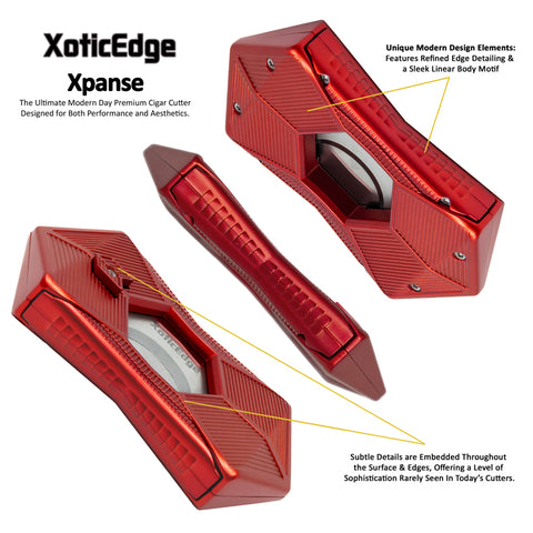 High Quality Red Box Wing Dual Blade Guillotine Cutter – 64 Ring Gauge
